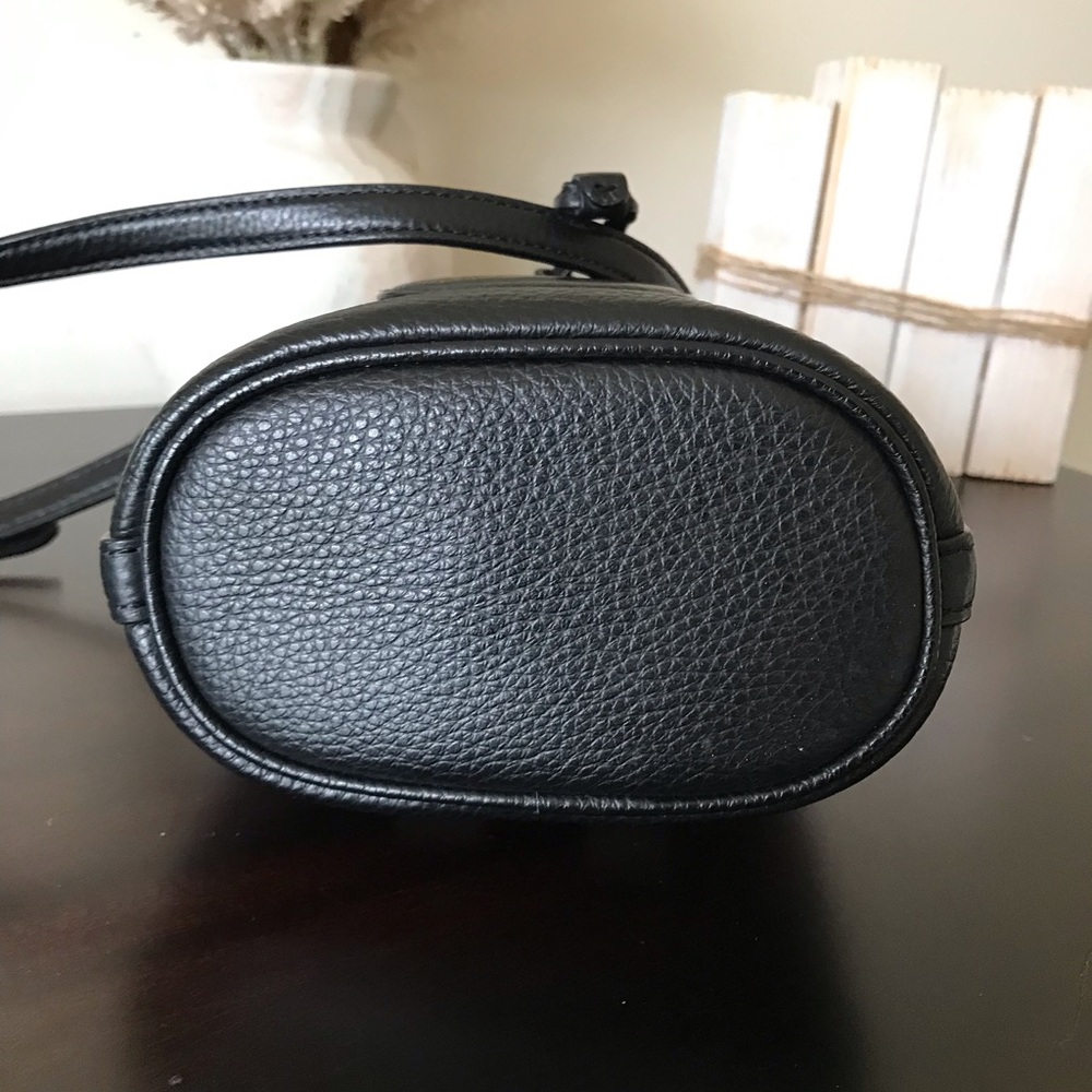 Coach Mini Dempsey Signature Bucket Crossbody Bag, Jacquard / Leather C8322 - Picture 13 of 16